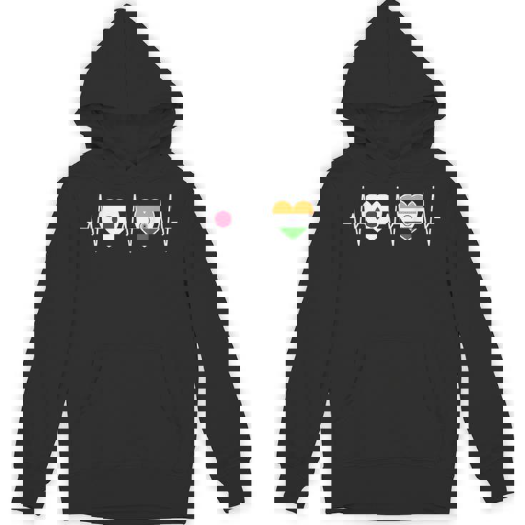 日本とインド インドの国旗 国旗 パーカー