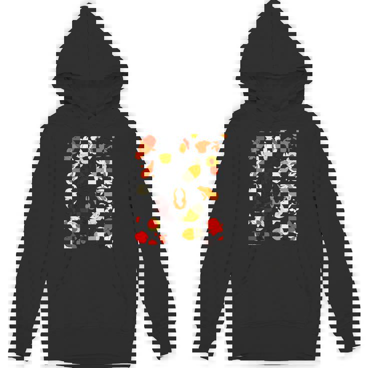 日本のランチュウ 金魚グラフィック Hoodie