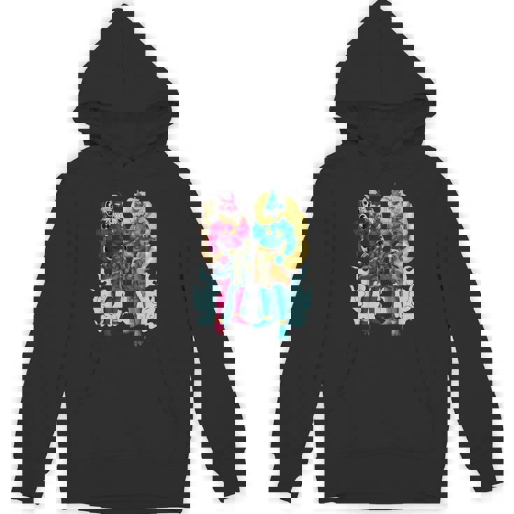 日本の神々 風神と雷神 パーカー