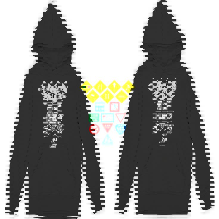 日本の道路標識、日本の交通警告シンボルグラフィック。 パーカー