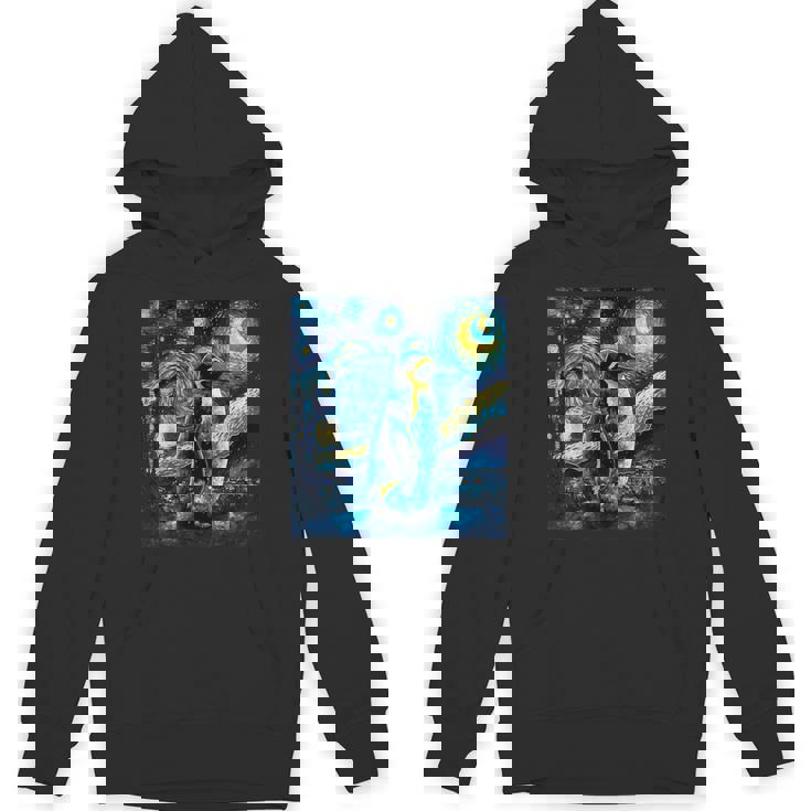 星月夜 ヴィンセント・ヴァン・ゴッホ 絵画 ペンギン パーカー