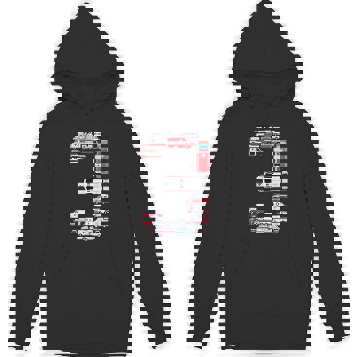 楽しい救急車 3歳の誕生日パーティー 男の子 3歳服 パーカー