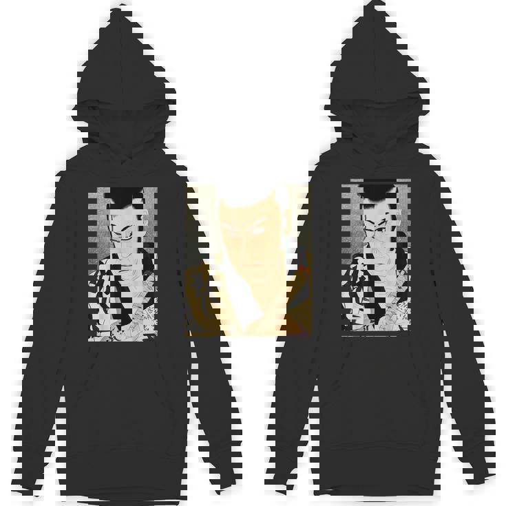 歌舞伎 演劇 俳優 サムライ 俊泉 日本のビンテージアート パーカー