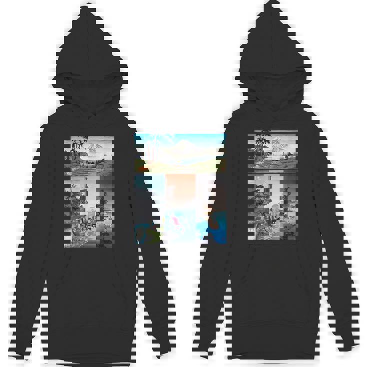 浮世絵 富士山 日本画 版画 名作 アート 絵画 メンズ レディース 面白い 服 美術 おもしろ Hoodie