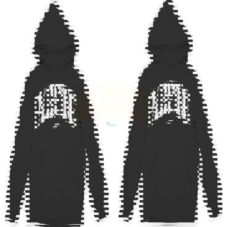 無料のパレスチナ大学代表チームフォント パレスチナの国旗を保存 パーカー