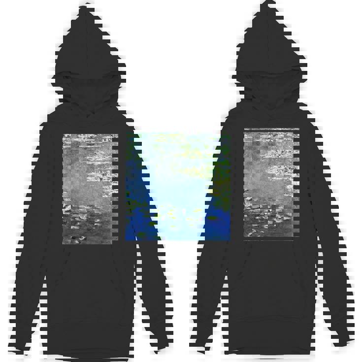 睡蓮の絵 パーカー