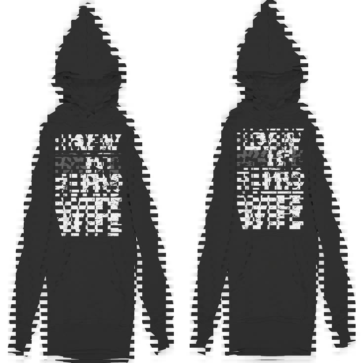 私は私の熱いフィリピン人の妻が大好きです-面白いフィリピン パーカー