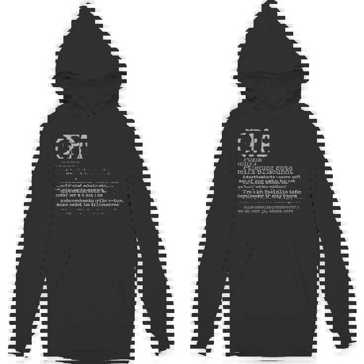 税務認定公会計士cpa パーカー