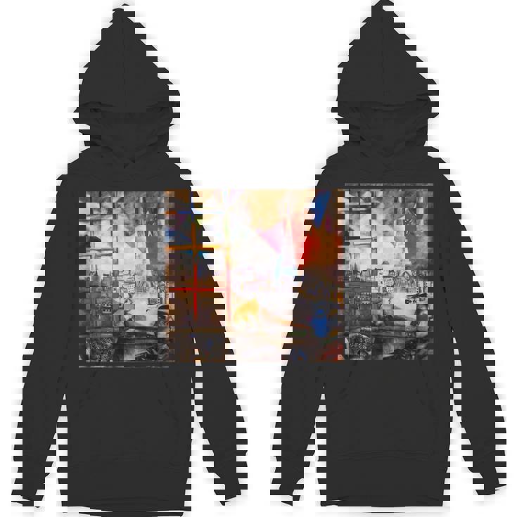 窓を通るパリ マルク・シャガール パーカー