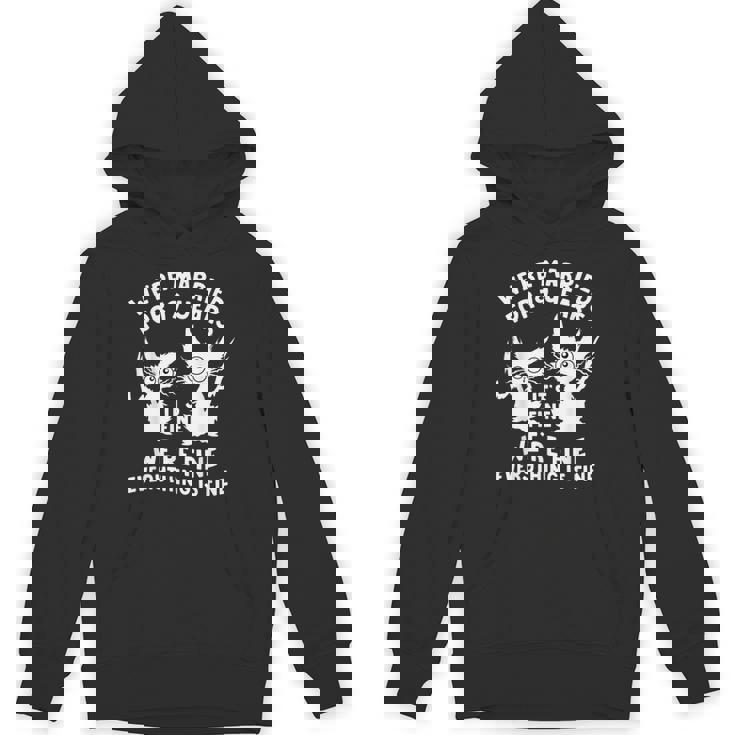 結婚19周年 結婚19年目 いい猫 面白い パーカー