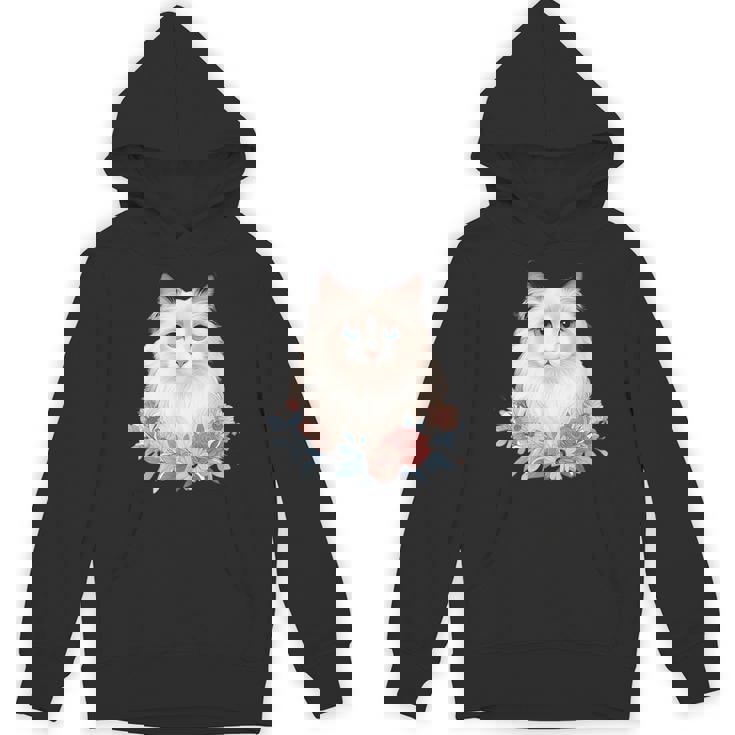 美しいラグドール猫 パーカー