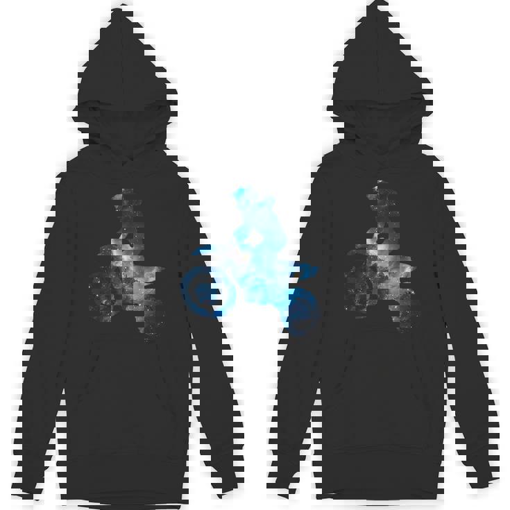 美的シルエット星宇宙スタントアートギャラクシーモトクロス パーカー