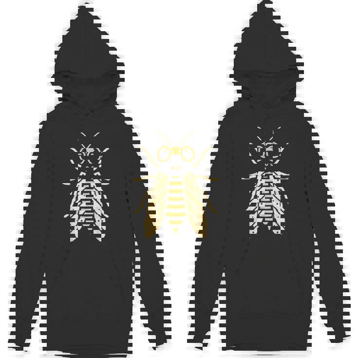 蝉のユーモア シンプルでかわいいミニマリストの昆虫 蝉 パーカー