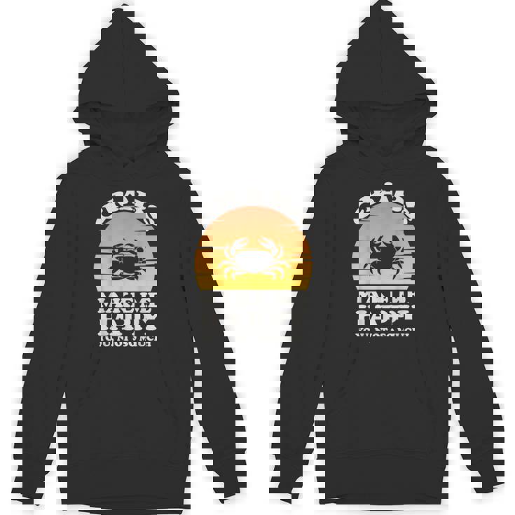 蟹は私を幸せにする カニ服 カニ パーカー