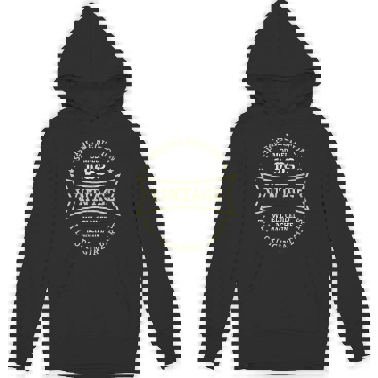 還暦 還暦 60歳 1963年生まれ ヴィンテージ 還暦 Hoodie