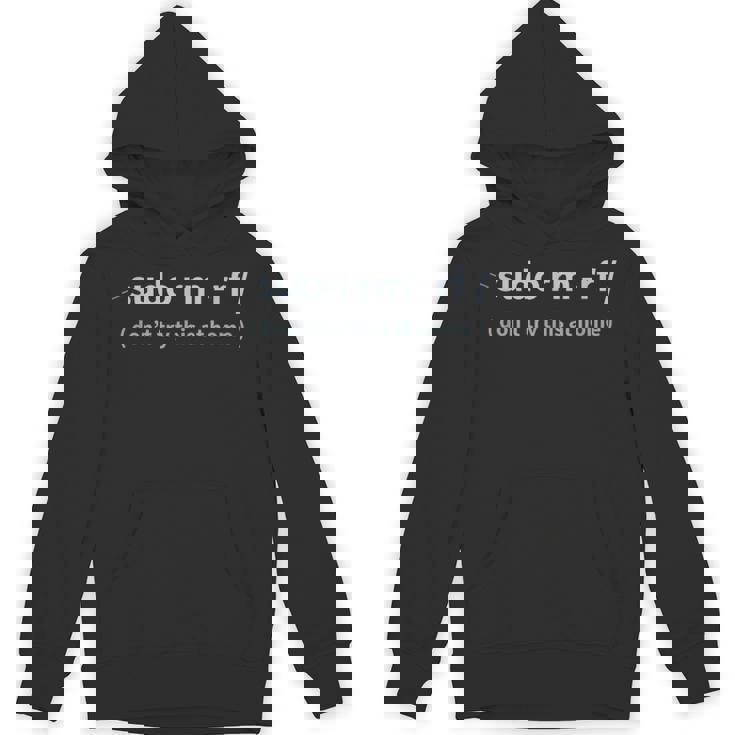 開発者udo Rm -Rf パーカー