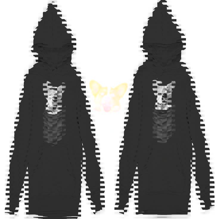 面白いtシャツ コーギー ポケット イヌ わんこ メンズ 犬好き グッズ おもしろ 面白い 服 ネタ Hoodie