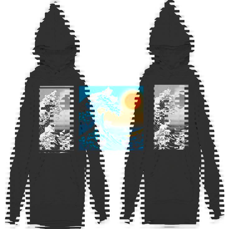 面白いtシャツ 猫 ネコ 浮世絵 海 メンズ 猫好き グッズ おもしろ 面白い 服 ネタ にゃんこ 猫の下僕 パーカー