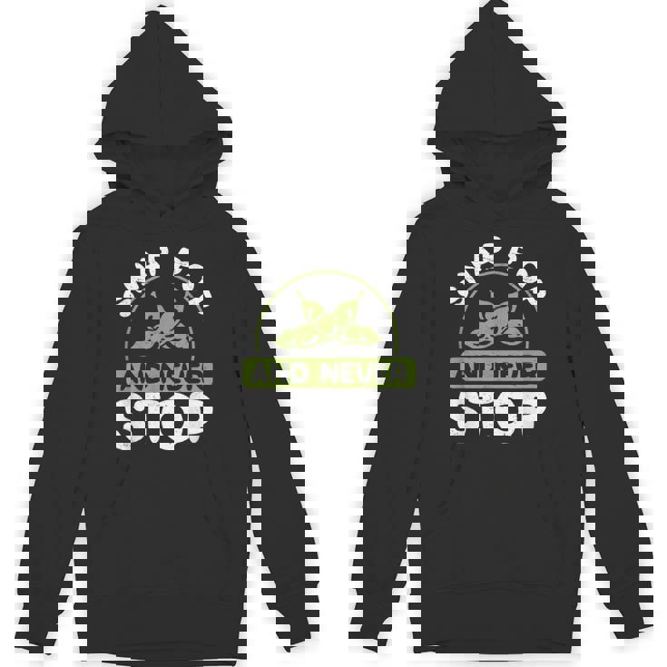 面白いスナップポップと決して止まらない日本料理 枝豆好き。 パーカー