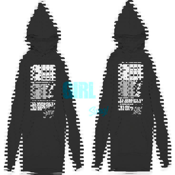 面白いチアリーダーシャツ かわいいチアリーディングガールギフト Hoodie