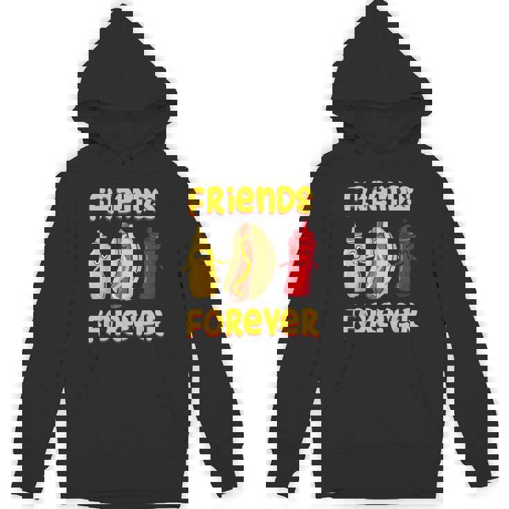 面白いホットドッグソーセージ ケチャップ&マスタード I ホットドッグ Hoodie