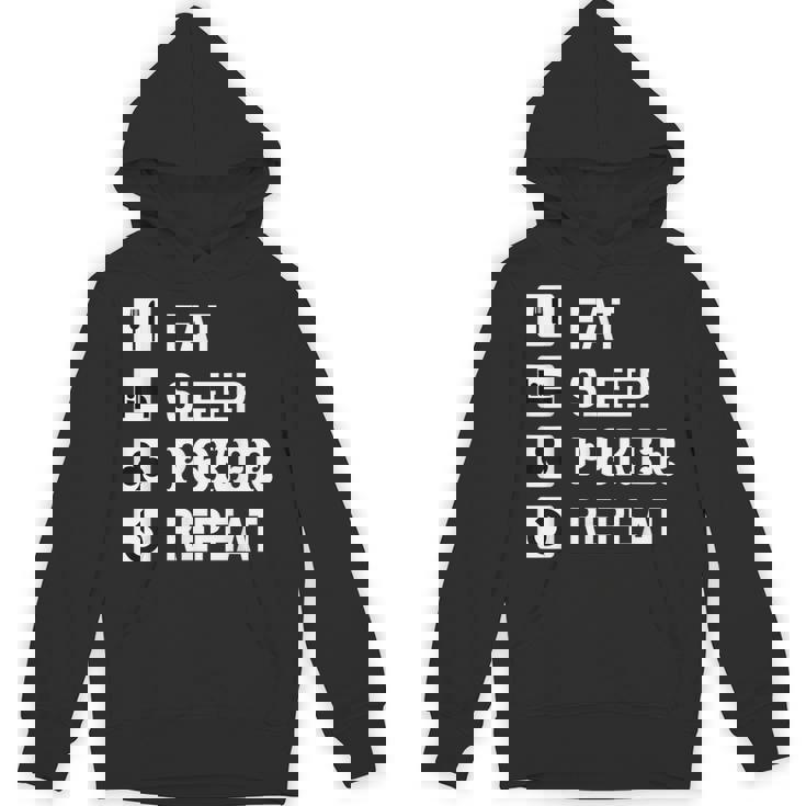 食べる 睡眠 ポーカー リピート トランプ ゲーム ホールデム パーカー