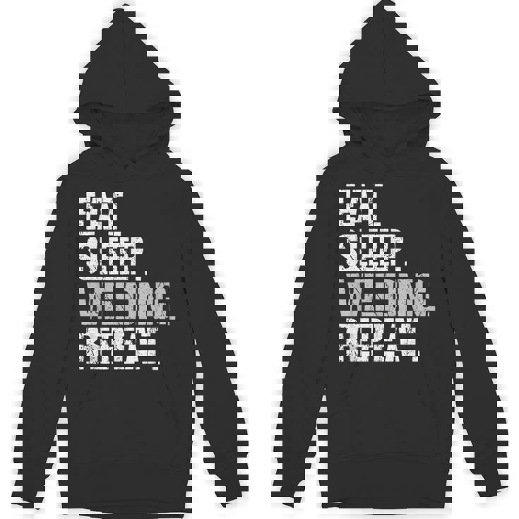 食べる睡眠溶接リピート溶接機 Hoodie