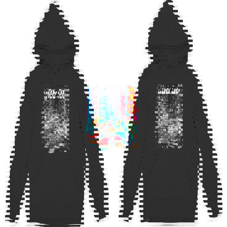 香港のお土産-夜の香港 パーカー