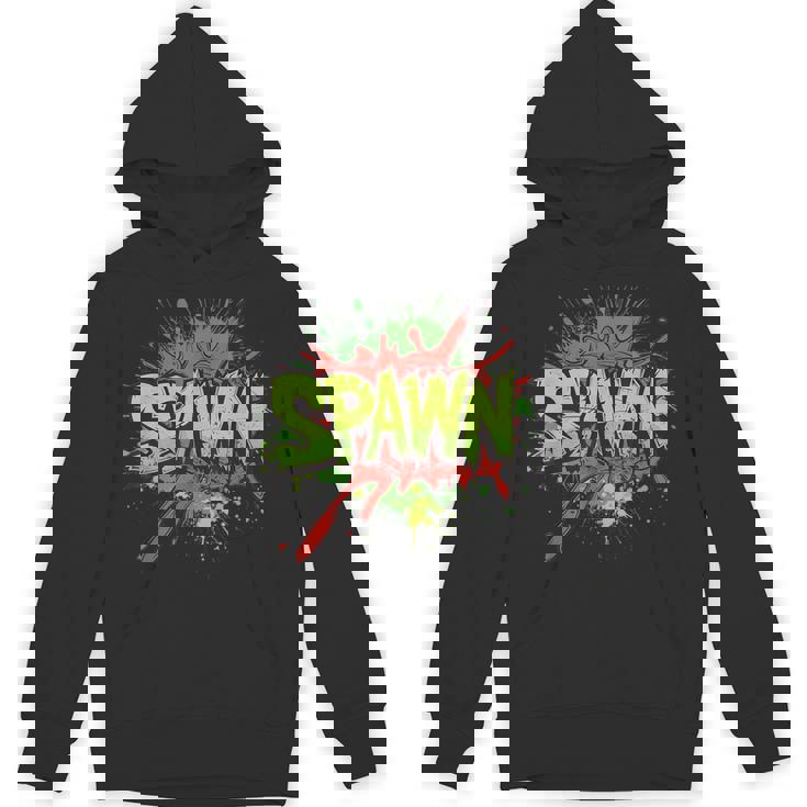 鮮やかな色とクールなスポーンステートメントコスチューム。 パーカー