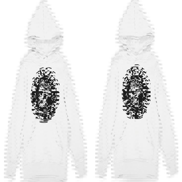 バックプリント クールで面白いオートバイ、バイク、バイカー パーカー