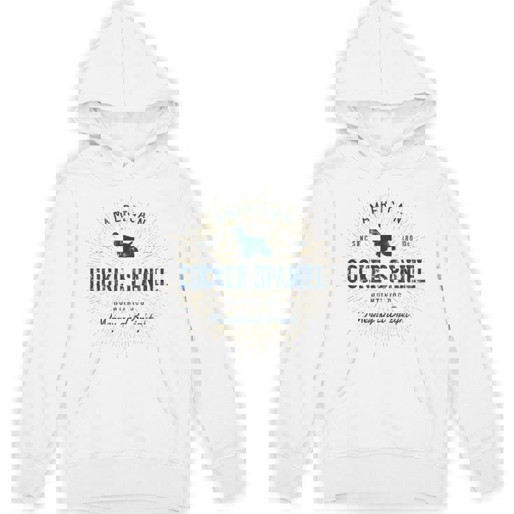 American Cockerpaniel ギフトヴィンテージアメリカン・コッカー・スパニエル Hoodie
