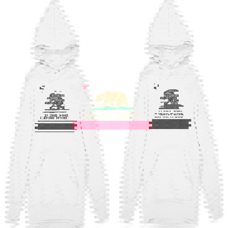 California Republic ノベルティ カリフォルニアベア カリフォルニアフラッグ パーカー