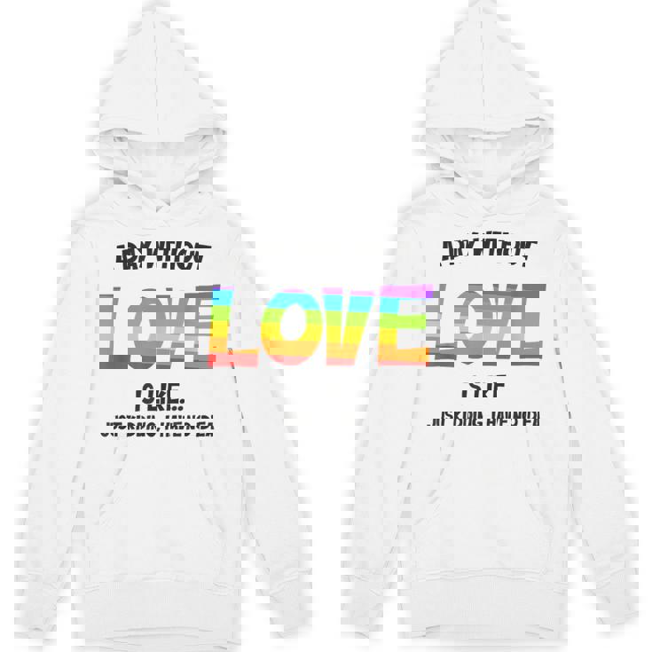 Celebrating Love Lgbtq ゲイプライドグッズ レズビアンレインボー パーカー