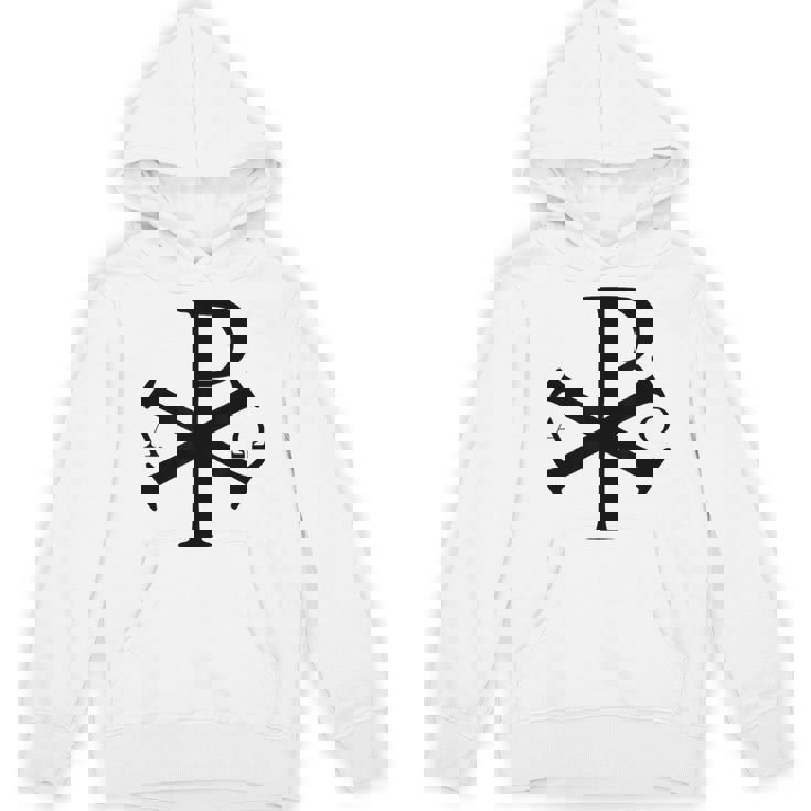 Chi Rho クリスチャン ゴッド アルファ オメガ イエスキリスト キリスト教 パーカー