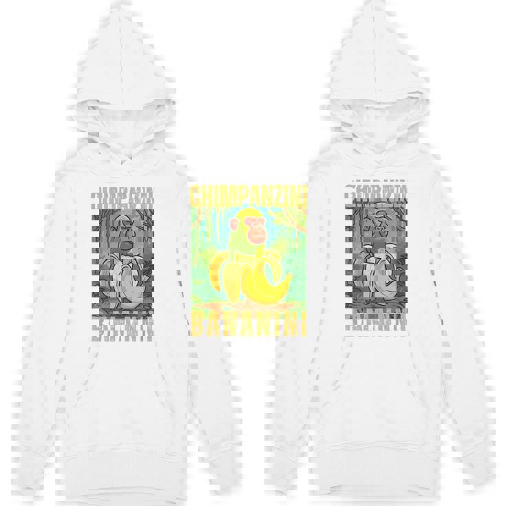 Chimpanzini Bananini Italian Brainrot パーカー