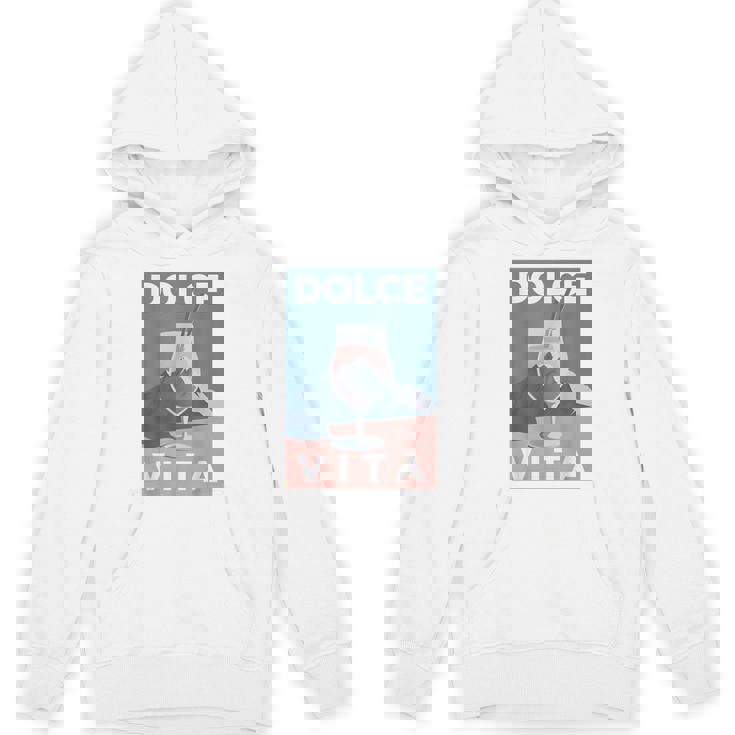 Dolceita Aesthetic Painting Italia Mountains Hikingpritz パーカー