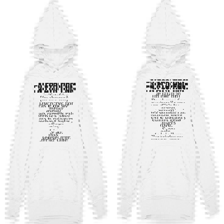 Fan Factor Phenom Draws The Crowd's Favor Effortlessly パーカー