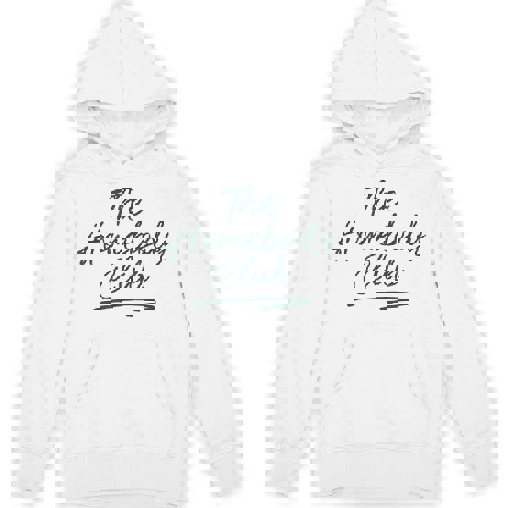 The Homebody Club 面白い 内向的 ホームライフ ママ レトロ パーカー