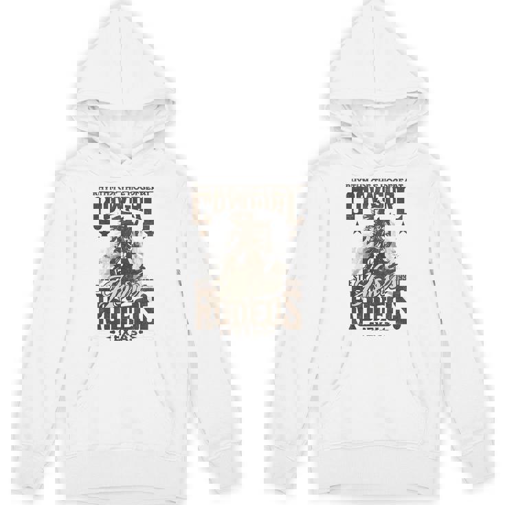 Hoofbeatのリズム カウガール 馬 ロデオ テキサスホース Hoodie