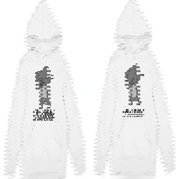 I'm A Koala In A Human コスチューム ファニー コアラ パーカー