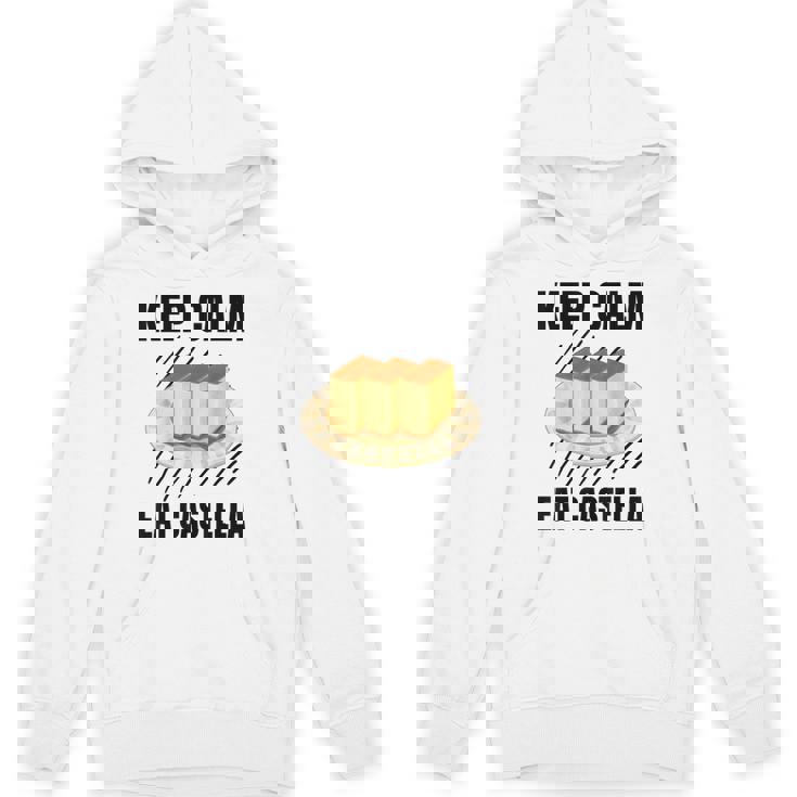 Keep Calm Eat Castella ヴィンテージ グランジ カステラ ケーキ好き Hoodie