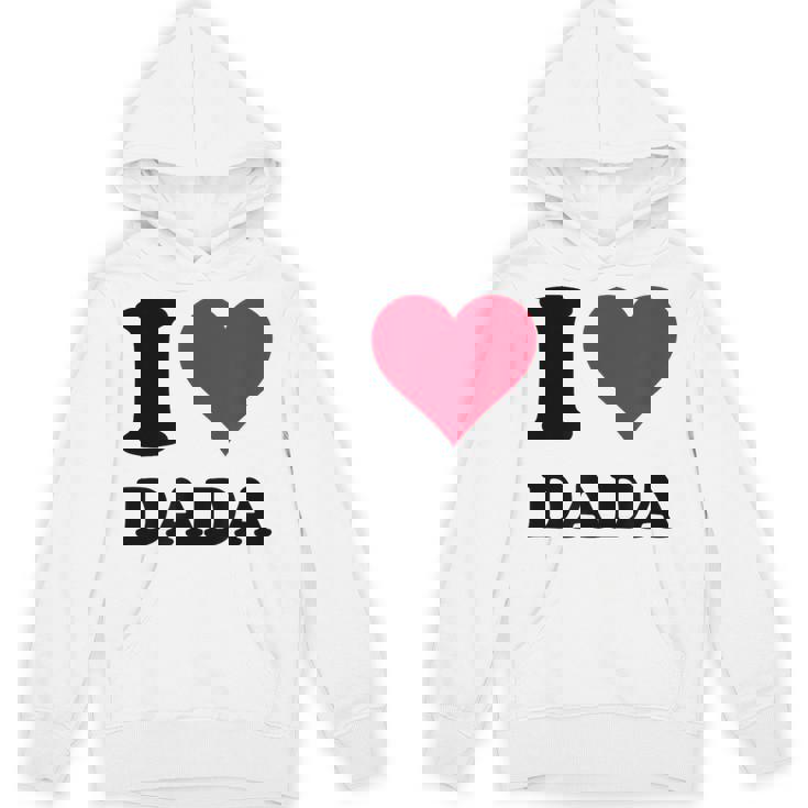 I Love Dada パーカー