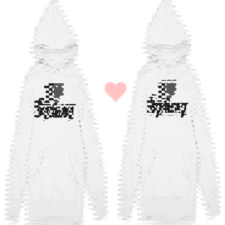 I Love Heartydneyyd Namee Australia パーカー