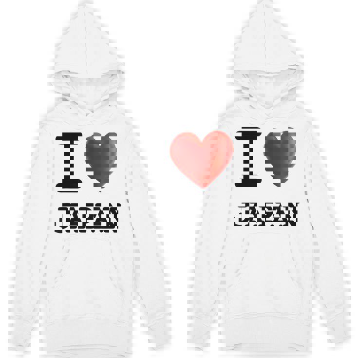 I Love Japan お土産 観光ハート Hoodie