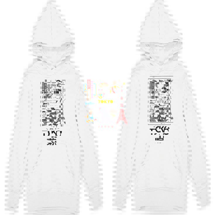 I Love Tokyo Wonderful Tokyo Japan Culture Doodles Graphic パーカー