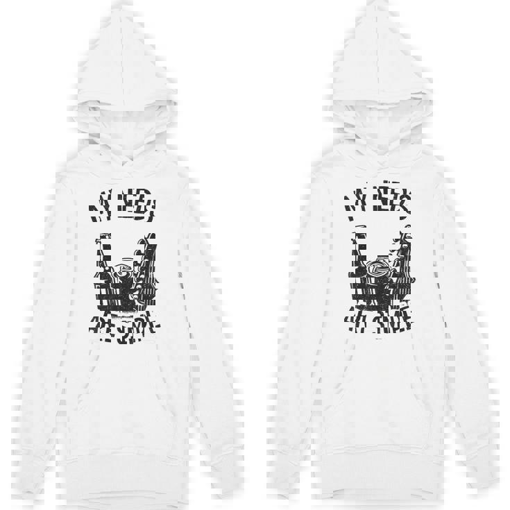 My Needs Areimple Guitars ビール愛好家 ギタリストギター パーカー