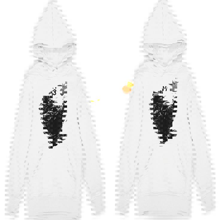 No Kings In America Black Cat Hoodie