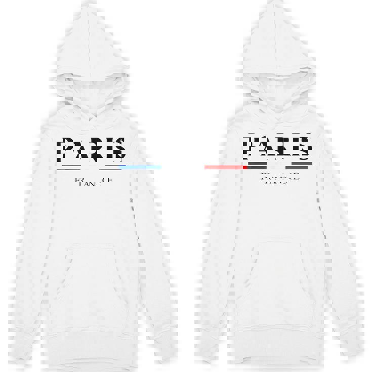 Paris With France Flag Novelty Graphic & Cool s Hoodie