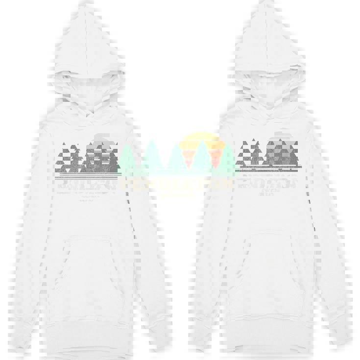 Pendleton Or ヴィンテージ スローバック レトロ 70年代デザイン Hoodie