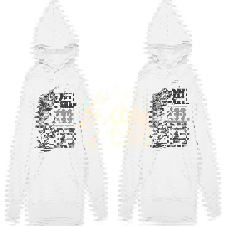Reel Cool Dad Fishing Papa Father's Day Fisherman Fish Hoodie
